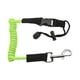 thumbnail image 1 of Correa Remo para Kayak Cuerda Antipérdida Accesorios Liberación Rápida () Verde, 1 of 4