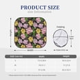 thumbnail image 3 of Saiise Colorful Roses for Foldable Car Sun Shades (2-Pack) Offer Sun Protection with an Easy-fold Design for Convenient Windshield Shading-Small, 3 of 6