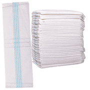 Vakly XL Adult Incontinence Booster Pads - Soft Absorbent Diaper Liner with Adhesive, 7"x17", 28 Pk