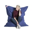 thumbnail image 2 of Gouchee Home Big Bag Brava Royal Blue Bean Bag Chair – Water-Repellent Polyester with Polystyrene Bead Filling, Oversized Lounge Seating for Bedroom, Living Room or Dorm, Suitable for Adults and Teens, 2 of 5