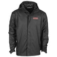 thumbnail image 2 of Men's Dunbrooke Black San Francisco 49ers Tropic Waterproof Packable Full-Zip Hoodie Jacket, 2 of 3