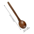 thumbnail image 2 of Serving Spoons Kitchen Utensils Teak Cooking Spatula 28.5x4.7cm, 2 of 8