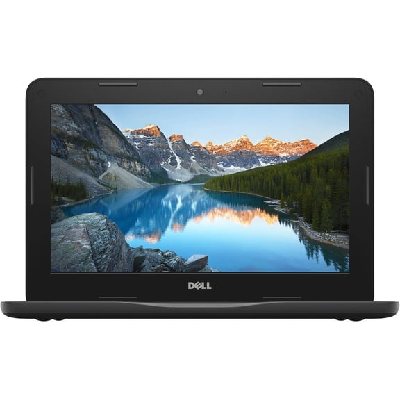 Dell Inspiron Chromebook 11.6", Intel Celeron N3060, 4GB RAM, 16GB SSD, Chrome OS, Black, 3181