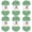 Green/Tadpole, variant on Big Twist Cozy Cub Yarn - Super Bulky (6) 100% Polyester Chenille Yarn, Soft & Plush for Knitting & Crochet Blankets, Hats, Scarves & Crafts, 241 yd / 7 oz Skein, 6 Pack