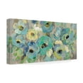 thumbnail image 4 of Trademark Fine Art 'Fresh Teal Flowers' Canvas Art by Silvia Vassileva, 4 of 4
