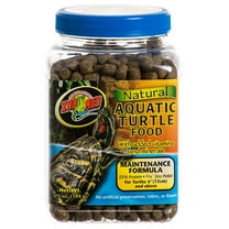 Zoo Med Natural Aquatic Turtle Food Maintenance Formula [Reptile Aquatic Turtle Food, Reptile Supplies] 58.5 oz (9 x 6.5 oz)