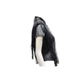 thumbnail image 3 of Dealer Leather LV428-XL Womens Leather Vest with Nylon Lining Bone & Beads - Extra Large, 3 of 4