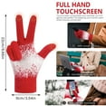 thumbnail image 3 of FZ FANTASTIC ZONE Winter Warm Knit Touchscreen Gloves for Women Cold Weather Thermal Texting Typing Working Gloves with Windproof Cuff Womens Gifts, 3 of 5