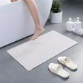 thumbnail image 4 of Non Slip Bath Tub Mat, Soft Large Shower Mat, Anti-Slip Bathroom Mat with Strong Suction Cups and Holes, Odorless, Machine Washable, for Bathtub, Bathroom Floor, Home, Hotel, 4 of 6