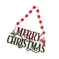 thumbnail image 2 of Lindo letrero navideño perfecl colgante de madera, 2 of 8