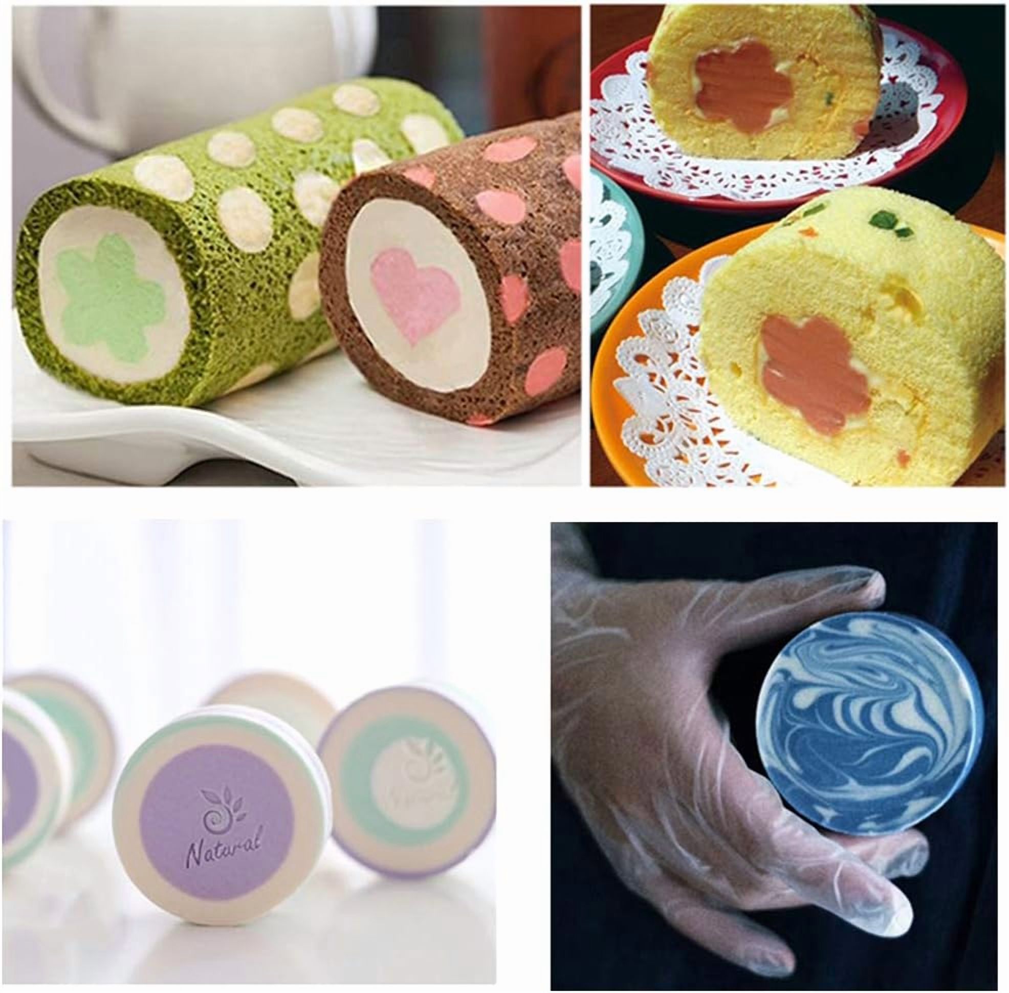 Heart Tube Column Silicone Soap Mold Embed Soap Making Supplies Tool Heart Shape Candle Mold Set Soap Mould
