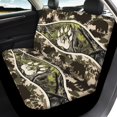thumbnail image 3 of HUISEFOR Camo Hunting Car Seat Cover Set Elastic Anti Slip Front and Back Split Bench Protector Breathable Interior Auto Accessories Universal Fit for Most Sedan SUVs, 3 of 6