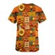 thumbnail image 5 of Fiudx Ofertas Flash Artículos En Oferta Blusa de Lactancia con Bolsillos y Manga Corta con Cuello En V y Estampado En Barbacoa para Mujer, 5 of 5