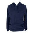 thumbnail image 5 of Tiqkatyck Graphic Hoodies for Women Clearance Womens Long Sleeve Hoodie Sweatshirts Lightweight Pullover Tops Womens Long Sleeve Tops Hoodies for Women Blue, 5 of 5