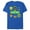 Royal Blue, variant on Men's Sesame Street Character Shapes Graphic T-Shirt