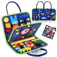thumbnail image 1 of Juguete Montessori Guolely de Busy Board de 1 a 4 años con 25 actividades, 1 of 9