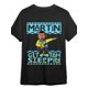 thumbnail image 2 of Camiseta gráfica unisex divertida - Jordan 5, diseño de acuarela, Martin Gateta Stephen, modelo 334625, manga corta, estampada para adultos, hombres, mujeres, adolescentes, jóvenes, 2 of 7