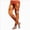 1-Gold, variant on Halloween Leggings for Women Pumpkin Skeleton Witch Ghost Printed Tights High Waisted Soft Stretchy Yoga Pants (1-Orange,L)