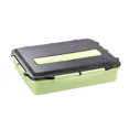 thumbnail image 1 of Stainless Steel Thermal Lunch Box Layers Multi Grids Tableware Students School Adult Lunch Boxes Spoon Chopsticks Storage Box green-2500ml, 1 of 6