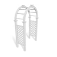 thumbnail image 5 of Vita 60" x 102.25" Nantucket Legacy Vinyl Arbor, White VA84250, 5 of 7