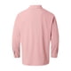 thumbnail image 5 of Camisa lavada de manga larga con botones para hombre: color liso, poliéster, cómoda y holgada para todas las ocasiones, 5 of 6