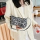 thumbnail image 1 of Bolso de hombro con estampado de mariposa para mujer bandolera pequeña Likrtyny con estampado de leopardo y vaca de nailon informal a la moda, 1 of 9