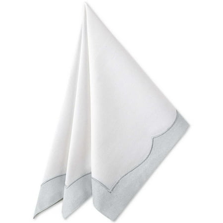 

Waterford Cassia Napkin White/Blue