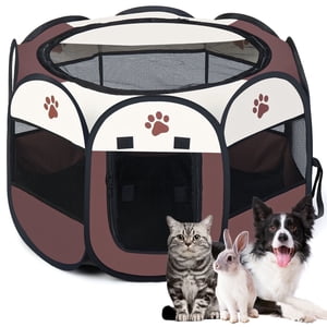 DOMIPET Large Dog Playpen Tent, 29" Portable