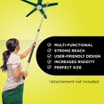 thumbnail image 4 of DOCA Telescoping Pole 5-12 Ft - Extension Pole for Cleaning, Feather Duster, Window Washing Kit, Paint Roller, Window Squeegee - High Reach Extendable Kit for Indoor & Outdoor - Pole Only, 4 of 4