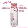 thumbnail image 3 of Botella De Agua Dolly Parton Hecha De Tritan Duradero, A Prueba De Fugas, Tapa Abatible De Un Solo Toque Y Asa Para Facilitar Su Transporte, 24 Onzas, Rosa Rosa, 3 of 5