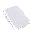 thumbnail image 2 of 4 Pack Washable Steam Mop Pads Replacement – Reusable Cleaning Pads for Hard Floor Steam Cleaners, 2 of 3