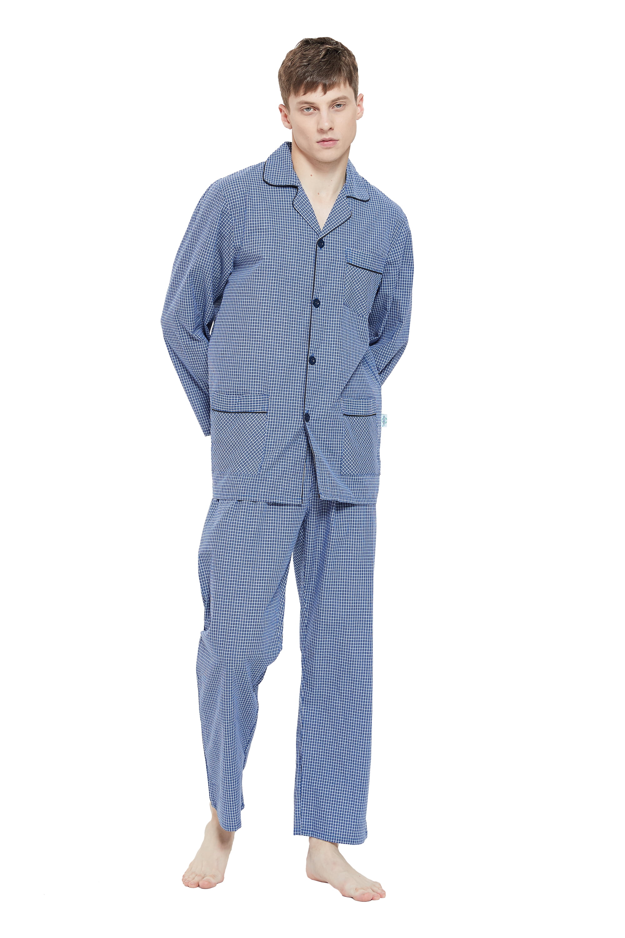 Made in The USA Women's Cropped Nursing/Maternity Pajama Set Majamas Breakfast PJ 