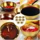 thumbnail image 4 of Juego de 8 cuencos de acero inoxidable para condimentos y platos para salsa (dorados), 4 of 8