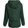 thumbnail image 2 of HAHDAXIA Women Raincoat Lightweight Waterproof Rain Jacket Packable Cycling Jacket Windbreaker for Outdoor, 2 of 7