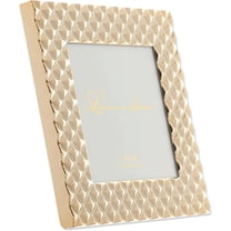 DIAMOND PATTERN polished goldplate 4x4 frame - 4x4