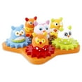 thumbnail image 1 of facefd Kids Wooden Learning Gears Toys Plastic Educational Building Blocks Toy Set Kids Gift, 1 of 5