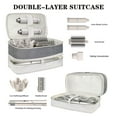 thumbnail image 2 of HechoVinen Double Layer Travel Case Organizer for Dyson Airwrap/Shark Flexstyle, 2 of 8