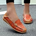 thumbnail image 5 of Womens Fashion Loafers Comfortable PU Leather Dressy Work Flats Lightweight Slip On Walking Shoes, 5 of 5