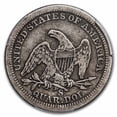 thumbnail image 3 of 1861-S Liberty Seated Quarter VF-25 PCGS, 3 of 3