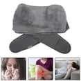thumbnail image 6 of YAHHU Adjustable Dark Gray Hot Water Bottle Waist Belt – Soft Plush, Heat‑Retaining, Foldable Support for Uterus & Belly, 6 of 15
