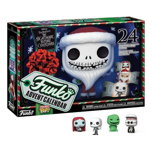 Christmas Advent Calendar Contains 24 Gifts,Advent Calendar: The Nightmare Before Christmas - 24 Pocket Pop! Vinyl Figures Best Christmas Gifts for Kids