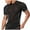 66 Black, variant on guisaled Men's Sheer Mesh Short Sleeve Round Neck T Shirts Solid Plain See Through Sparkling Tops Fashion Sexy Club Party Tops Valentine'S Day s
