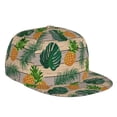 thumbnail image 2 of Uemuo Pineapples Palm Leaves Pattern Women's Baseball Cap,Straight Brim Hat,Golf Dad Hat,Travel Hat,Sun Protection Cap,Everyday Accessory, 2 of 9