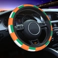 thumbnail image 6 of Flag Of Ireland Elastic Stretch Steering Wheel Cover Car Wheel Protector Universal 15 Inch Fit For Vehicle Car Auto Suv, 6 of 6