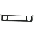 thumbnail image 2 of Central Control Cover, ABS Center Control Bezel Glossy Black Waterproof  For Car Interior Decoration, 2 of 8