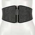 thumbnail image 2 of Lace Up Waist Belt Leather Corset Belt Tie Wrap Bowknot Waistband For Women, 2 of 6