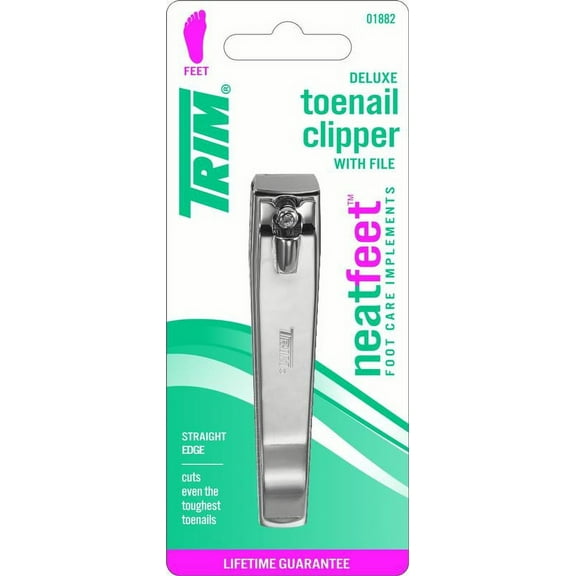 Trim Neat Feet Deluxe Toenail Clipper with File