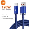 thumbnail image 3 of Xiaomi-Cable USB tipo C de carga rápida, 120W, 6A, para Samsung, Realme, Xiaomi, Huawei, Oneplus, POCO OPPO, 3 of 5