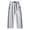White, variant on MKHSQHDG Male Pants Men's Cargo Sweatpants Casual Joggers Loose Fit Open Bottom Athletic Pants for Men with Pockets Xl