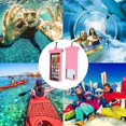 thumbnail image 3 of Estuche Impermeable Transparente Bolsa Seca Estuche Para Teléfono Subacuático Con Cordón Estuche De Playa Compatible Con Iphone 11/11 Pro Max / Xs Max / Xr / X / 8 / 8P Galaxy S20 Cateissary EL018092-02, 3 of 5
